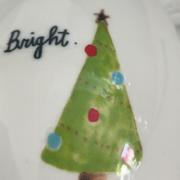 Magenta Ceramic Mug Bright Holiday Christmas Tree - Picture 5 of 8
